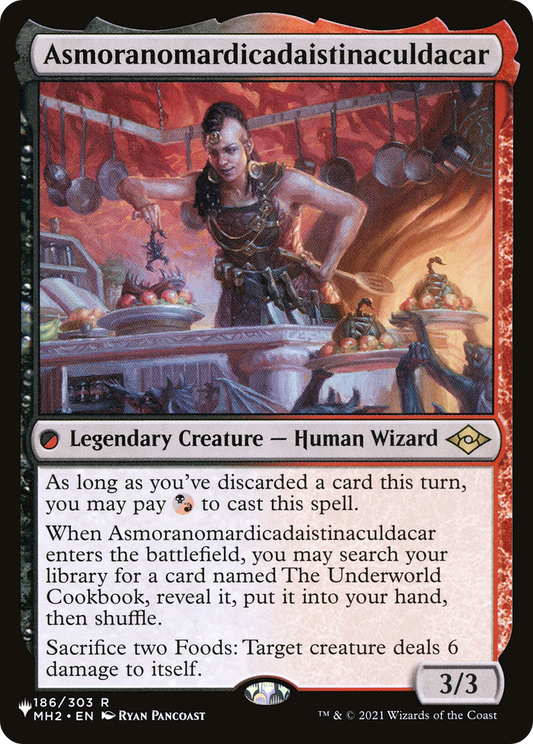 Asmoranomardicadaistinaculdacar (PLIST-736) - The List - Premium MTG Single from Wizards of the Coast - Just $0.08! Shop now at Game Crave Tournament Store