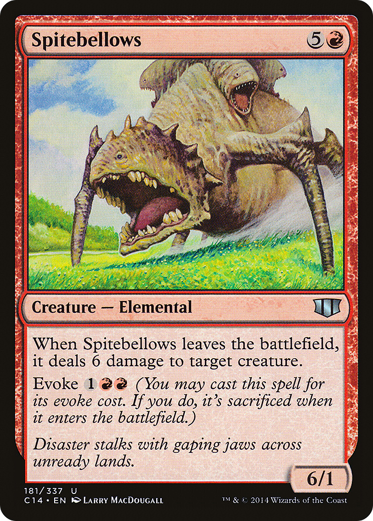 Spitebellows (C14-181) - Commander 2014 - Premium MTG Single from Wizards of the Coast - Just $0.08! Shop now at Game Crave Tournament Store