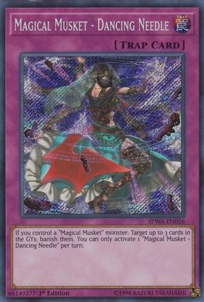 Magical Musket - Dancing Needle (SPWA-EN026) - Spirit Warriors 1st Edition - Premium Yugioh Single from Konami - Just $1.11! Shop now at Game Crave Tournament Store