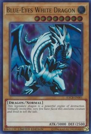 Blue-Eyes White Dragon (KACB-EN001) - Collector's Boxes Limited - Premium Yugioh Single from Konami - Just $1.30! Shop now at Game Crave Tournament Store