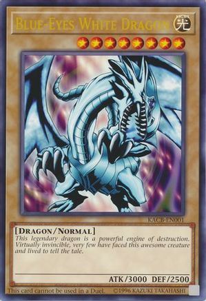 Blue-Eyes White Dragon (Oversized) (KACB-EN001) - Collector's Boxes Limited - Premium Yugioh Single from Konami - Just $3.87! Shop now at Game Crave Tournament Store