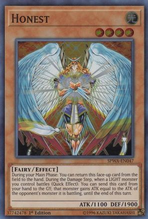 Honest (SPWA-EN047) - Spirit Warriors 1st Edition - Premium Yugioh Single from Konami - Just $0.62! Shop now at Game Crave Tournament Store