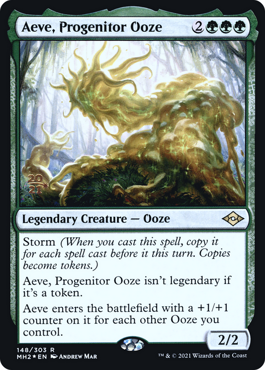 Aeve, Progenitor Ooze (PMH2-148S) - Modern Horizons 2 Promos Foil - Premium MTG Single from Wizards of the Coast - Just $0.90! Shop now at Game Crave Tournament Store