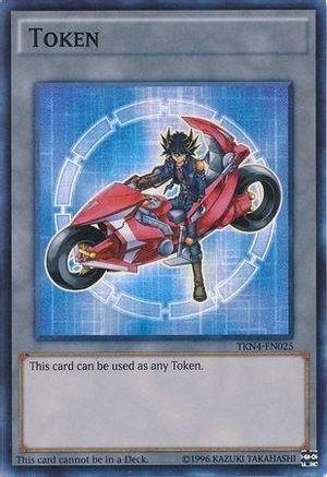 Token: Yusei Fudo (TKN4-EN025) - Yu-Gi-Oh! Tokens Unlimited - Premium Yugioh Single from Konami - Just $14.86! Shop now at Game Crave Tournament Store