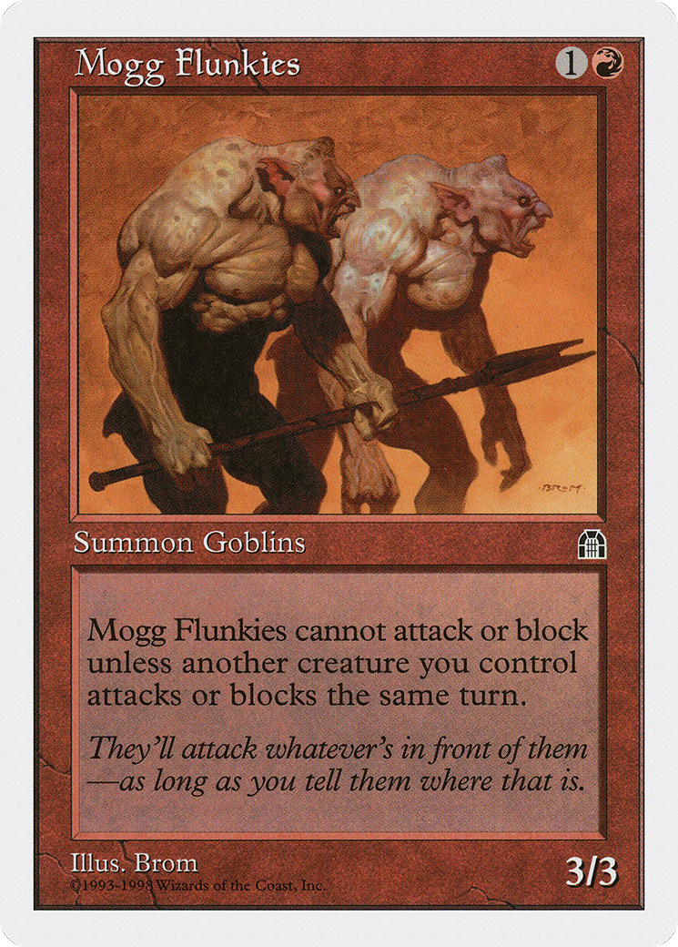 Mogg Flunkies (ATH-045) - Anthologies - Premium MTG Single from Wizards of the Coast - Just $0.08! Shop now at Game Crave Tournament Store