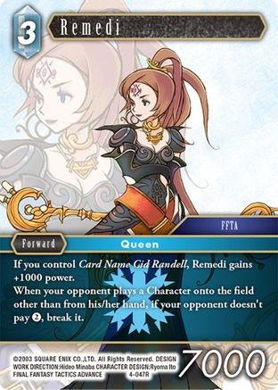 Remedi (OPUS IV) Foil - Premium Final Fantasy Single from Opus IV - Just $4.65! Shop now at Game Crave Tournament Store