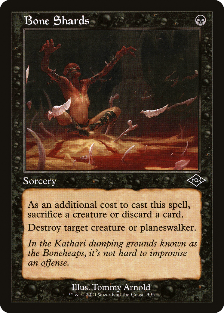 Bone Shards (MH2-395) - Modern Horizons 2 - Premium MTG Single from Wizards of the Coast - Just $0.25! Shop now at Game Crave Tournament Store