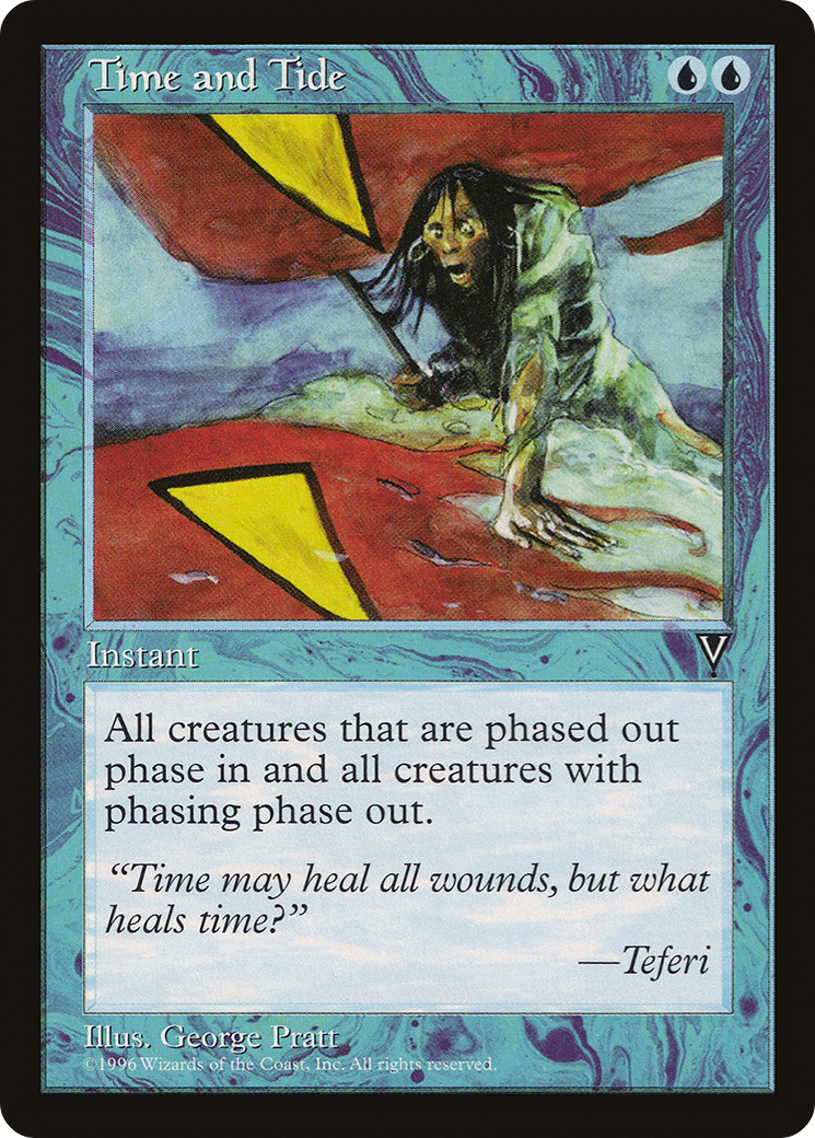 Time and Tide (VIS-046) - Visions - Premium MTG Single from Wizards of the Coast - Just $0.08! Shop now at Game Crave Tournament Store