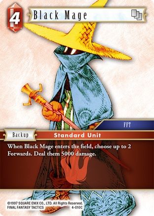 Black Mage (OPUS IV) - Premium Final Fantasy Single from Opus IV - Just $0.08! Shop now at Game Crave Tournament Store