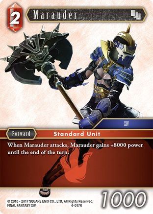 Marauder (OPUS IV) - Premium Final Fantasy Single from Opus IV - Just $0.08! Shop now at Game Crave Tournament Store