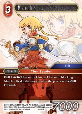 Marche (OPUS IV) Foil - Premium Final Fantasy Single from Opus IV - Just $0.41! Shop now at Game Crave Tournament Store