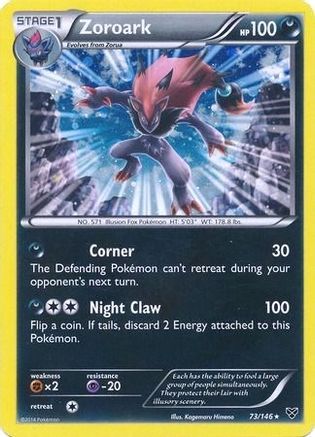 Zoroark - 73/146 (Cosmos Holo) 73 - Blister Exclusives Holofoil - Premium Pokemon Single from Nintendo - Just $1.25! Shop now at Game Crave Tournament Store