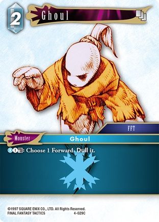 Ghoul (OPUS IV) Foil - Premium Final Fantasy Single from Opus IV - Just $0.08! Shop now at Game Crave Tournament Store