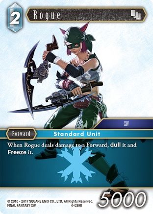 Rogue (OPUS IV) Foil - Premium Final Fantasy Single from Opus IV - Just $0.27! Shop now at Game Crave Tournament Store