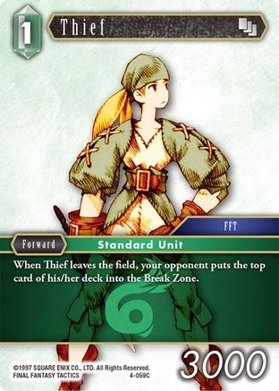 Thief (OPUS IV) Foil - Premium Final Fantasy Single from Opus IV - Just $0.11! Shop now at Game Crave Tournament Store