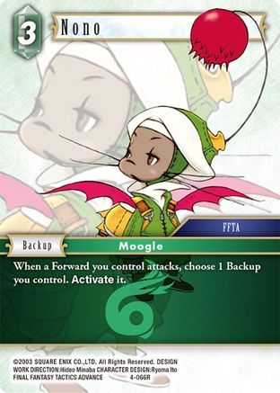 Nono (OPUS IV) - Premium Final Fantasy Single from Opus IV - Just $0.25! Shop now at Game Crave Tournament Store