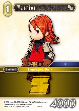 Warrior (OPUS IV) - Premium Final Fantasy Single from Opus IV - Just $0.08! Shop now at Game Crave Tournament Store