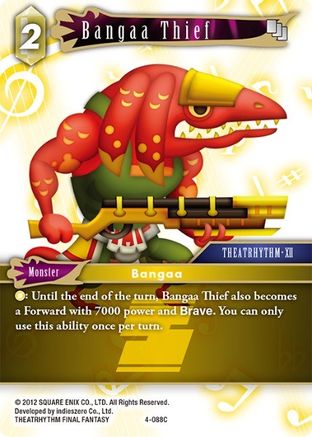 Bangaa Thief (OPUS IV) - Premium Final Fantasy Single from Opus IV - Just $0.25! Shop now at Game Crave Tournament Store