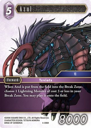 Azul (OPUS IV) - Premium Final Fantasy Single from Opus IV - Just $0.25! Shop now at Game Crave Tournament Store