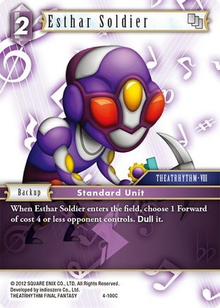 Esthar Soldier (OPUS IV) - Premium Final Fantasy Single from Opus IV - Just $0.08! Shop now at Game Crave Tournament Store