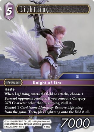 Lightning (OPUS IV) - Premium Final Fantasy Single from Opus IV - Just $0.22! Shop now at Game Crave Tournament Store