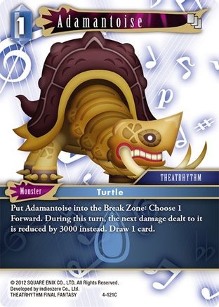 Adamantoise (OPUS IV) - Premium Final Fantasy Single from Opus IV - Just $0.25! Shop now at Game Crave Tournament Store