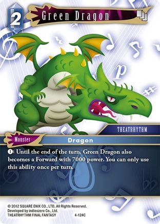 Green Dragon (OPUS IV) - Premium Final Fantasy Single from Opus IV - Just $0.08! Shop now at Game Crave Tournament Store