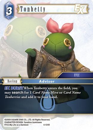 Tonbetty EX (OPUS IV) Foil - Premium Final Fantasy Single from Opus IV - Just $0.08! Shop now at Game Crave Tournament Store