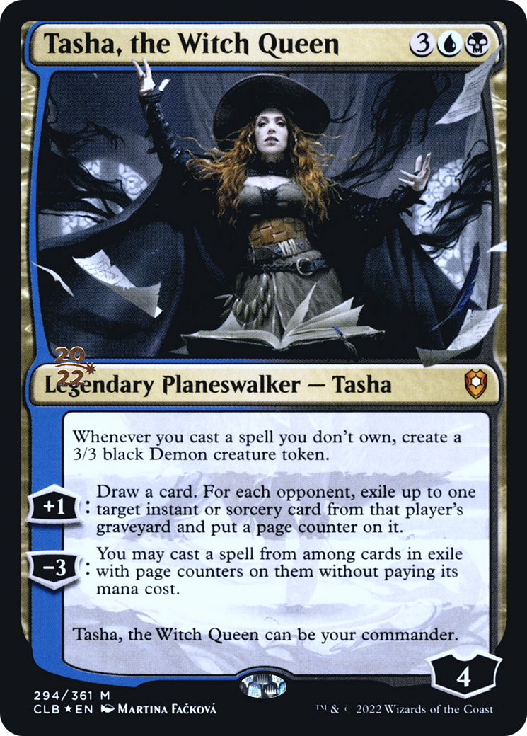 Tasha, the Witch Queen (PCLB-294S) - Battle for Baldur's Gate Promos Foil - Premium MTG Single from Wizards of the Coast - Just $12.41! Shop now at Game Crave Tournament Store