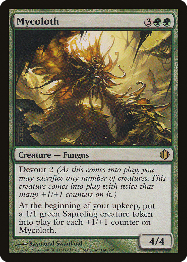 Mycoloth (ALA-140) - Shards of Alara Foil - Premium MTG Single from Wizards of the Coast - Just $12.26! Shop now at Game Crave Tournament Store