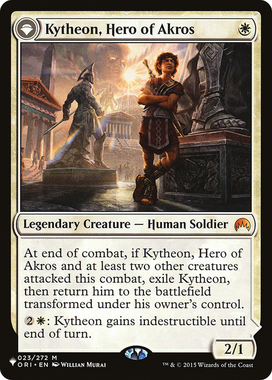 Kytheon, Hero of Akros // Gideon, Battle-Forged (PCTB-001) - From Cute to Brute: (originpwdfc) - Premium MTG Single from Wizards of the Coast - Just $0.61! Shop now at Game Crave Tournament Store