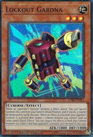 Lockout Gardna (CIBR-ENSE3) - Circuit Break Limited - Premium Yugioh Single from Konami - Just $0.25! Shop now at Game Crave Tournament Store