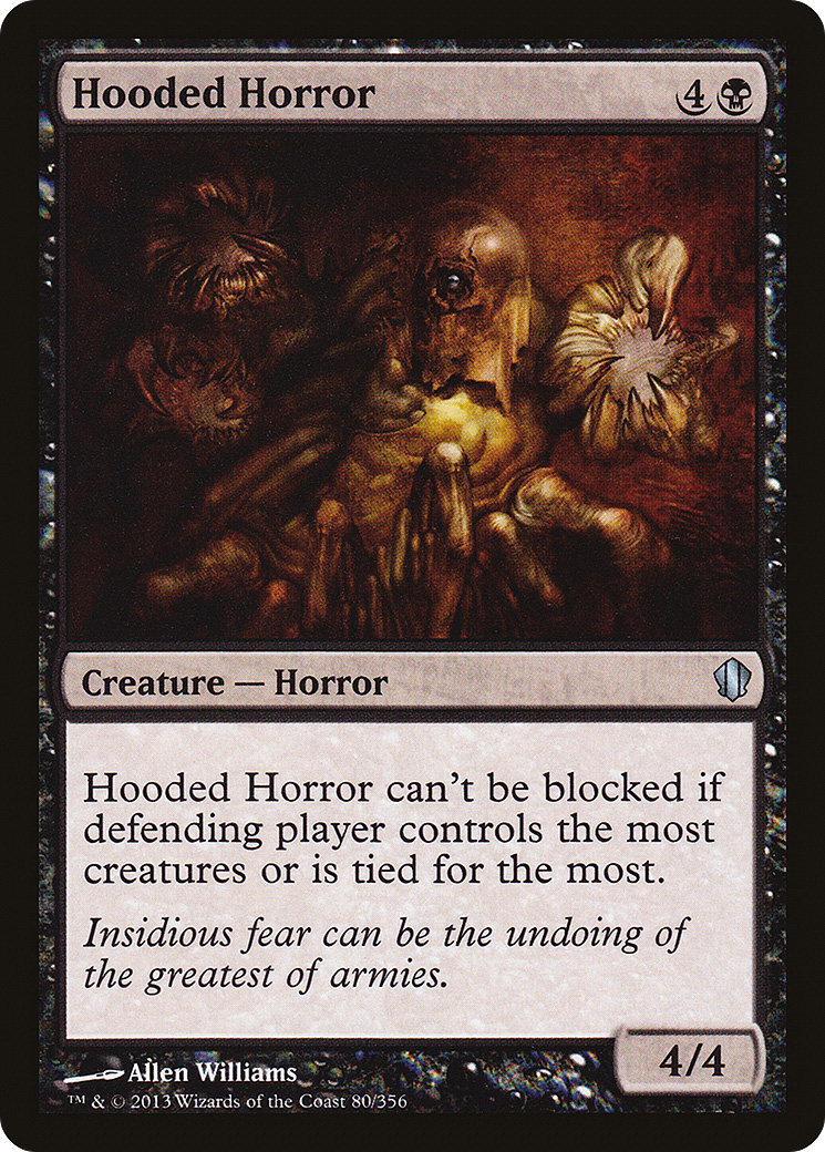 Hooded Horror (C13-080) - Commander 2013 - Premium MTG Single from Wizards of the Coast - Just $0.25! Shop now at Game Crave Tournament Store
