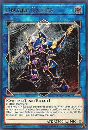 Decode Talker (OP06-EN001) - OTS Tournament Pack 6 Unlimited - Premium Yugioh Single from Konami - Just $5.18! Shop now at Game Crave Tournament Store