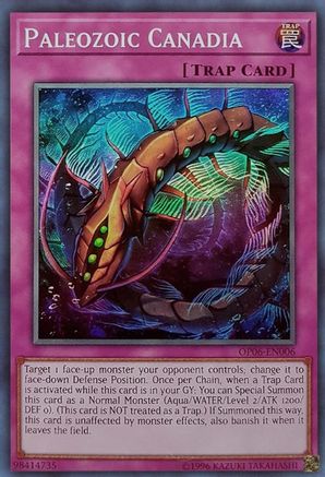 Paleozoic Canadia (OP06-EN006) - OTS Tournament Pack 6 Unlimited - Premium Yugioh Single from Konami - Just $0.60! Shop now at Game Crave Tournament Store