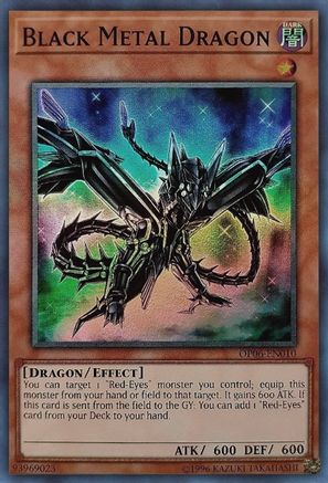Black Metal Dragon (OP06-EN010) - OTS Tournament Pack 6 Unlimited - Premium Yugioh Single from Konami - Just $5.93! Shop now at Game Crave Tournament Store