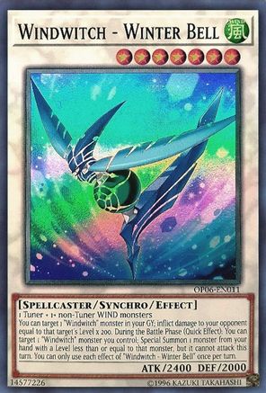 Windwitch - Winter Bell (OP06-EN011) - OTS Tournament Pack 6 Unlimited - Premium Yugioh Single from Konami - Just $0.56! Shop now at Game Crave Tournament Store