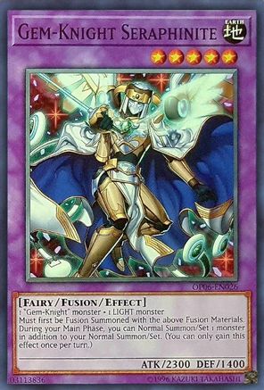 Gem-Knight Seraphinite (OP06-EN026) - OTS Tournament Pack 6 Unlimited - Premium Yugioh Single from Konami - Just $0.31! Shop now at Game Crave Tournament Store