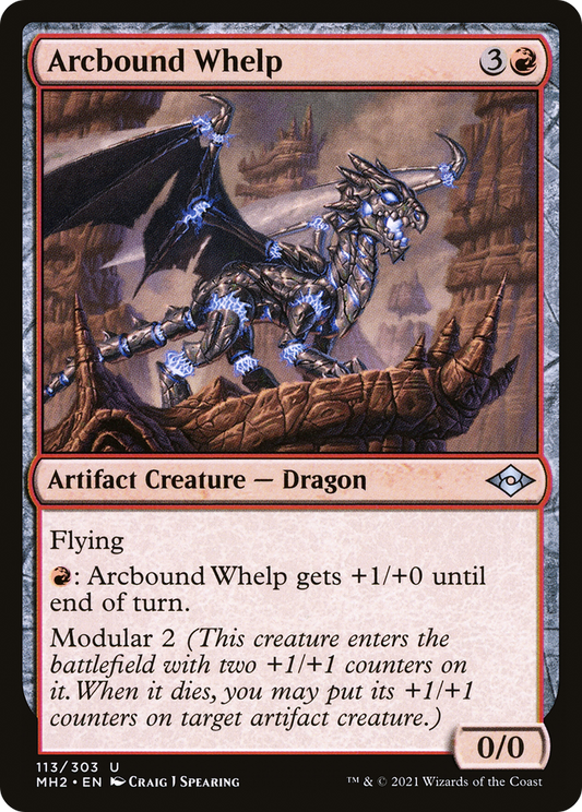 Arcbound Whelp (MH2-113) - Modern Horizons 2 Foil - Premium MTG Single from Wizards of the Coast - Just $0.08! Shop now at Game Crave Tournament Store