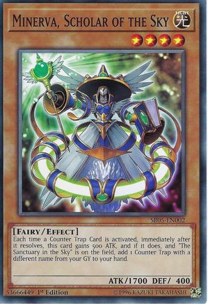 Minerva, Scholar of the Sky (SR05-EN002) - Structure Deck: Wave of Light 1st Edition - Premium Yugioh Single from Konami - Just $0.08! Shop now at Game Crave Tournament Store