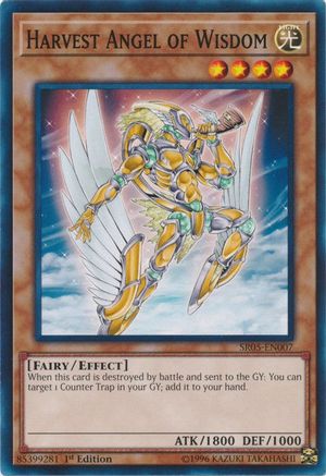 Harvest Angel of Wisdom (SR05-EN007) - Structure Deck: Wave of Light 1st Edition - Premium Yugioh Single from Konami - Just $0.08! Shop now at Game Crave Tournament Store