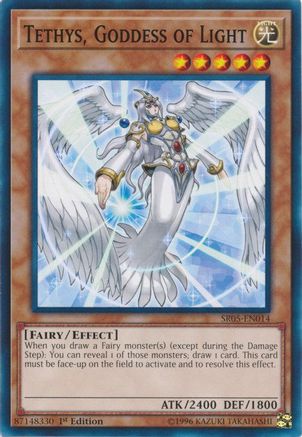 Tethys, Goddess of Light (SR05-EN014) - Structure Deck: Wave of Light 1st Edition - Premium Yugioh Single from Konami - Just $0.25! Shop now at Game Crave Tournament Store