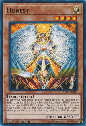 Honest (SR05-EN018) - Structure Deck: Wave of Light 1st Edition - Premium Yugioh Single from Konami - Just $0.30! Shop now at Game Crave Tournament Store