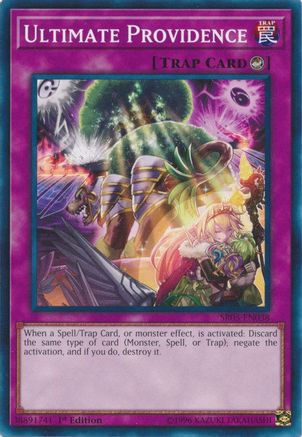 Ultimate Providence (SR05-EN038) - Structure Deck: Wave of Light 1st Edition - Premium Yugioh Single from Konami - Just $0.25! Shop now at Game Crave Tournament Store