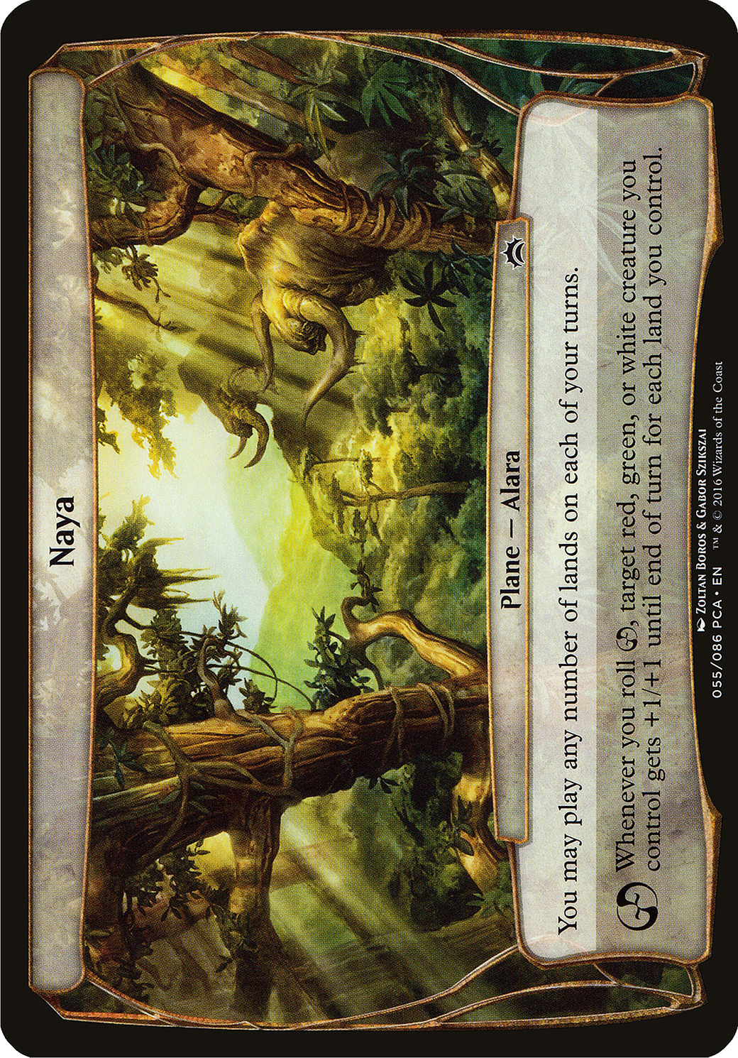 Naya (OPCA-055) - Planechase Anthology Planes - Premium MTG Single from Wizards of the Coast - Just $1.43! Shop now at Game Crave Tournament Store