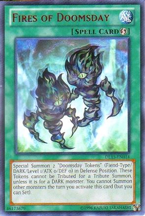 Fires of Doomsday (Red) (DL15-EN014) - Duelist League Promo Unlimited - Premium Yugioh Single from Konami - Just $0.60! Shop now at Game Crave Tournament Store