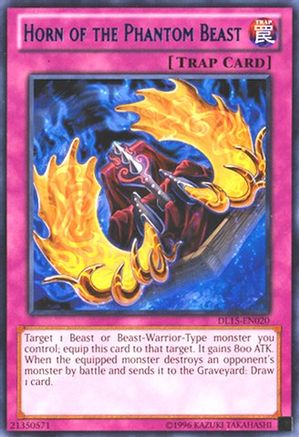 Horn of the Phantom Beast (Blue) (DL15-EN020) - Duelist League Promo Unlimited - Premium Yugioh Single from Konami - Just $1.12! Shop now at Game Crave Tournament Store