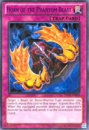 Horn of the Phantom Beast (Purple) (DL15-EN020) - Duelist League Promo Unlimited - Premium Yugioh Single from Konami - Just $0.82! Shop now at Game Crave Tournament Store