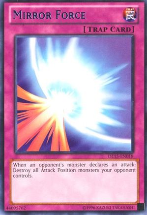 Mirror Force (Blue) (DL15-EN018) - Duelist League Promo Unlimited - Premium Yugioh Single from Konami - Just $5.20! Shop now at Game Crave Tournament Store