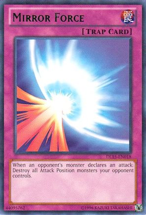 Mirror Force (Green) (DL15-EN018) - Duelist League Promo Unlimited - Premium Yugioh Single from Konami - Just $5.12! Shop now at Game Crave Tournament Store